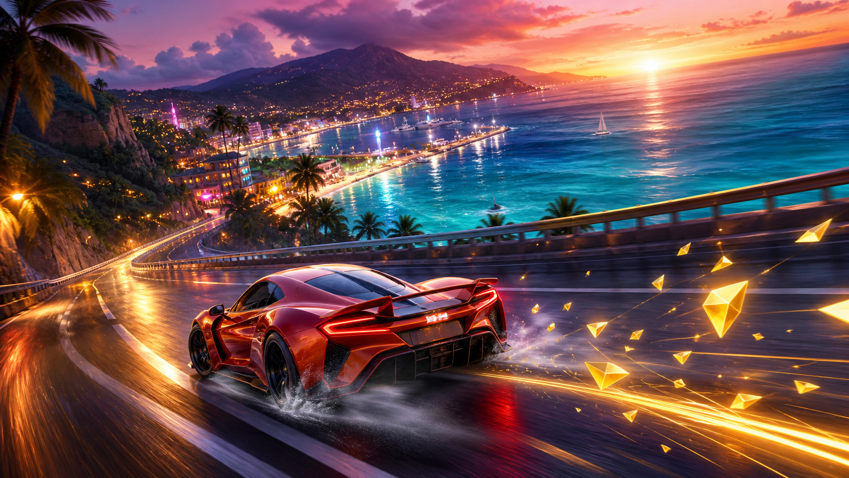 Coast Rush premium publishing key art