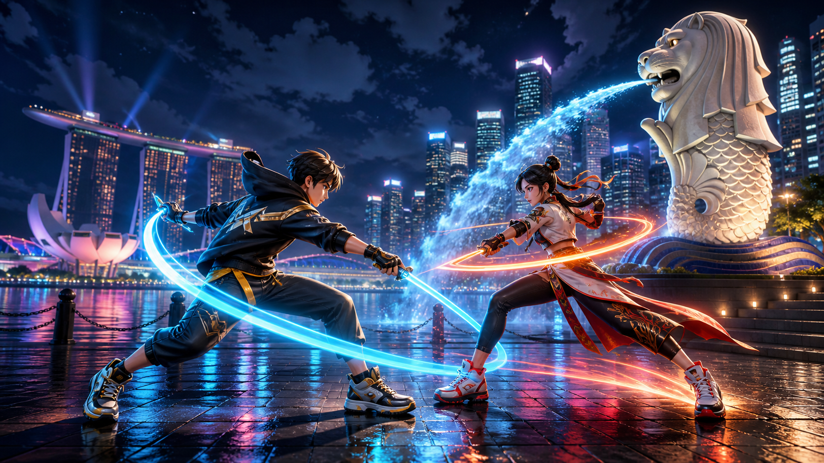 Singapore Bored Night premium publishing key art